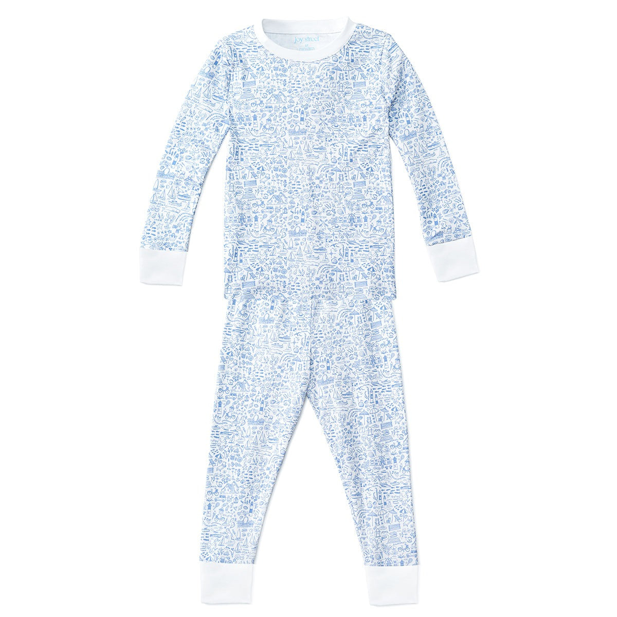 Seaside Two Piece Kids Pajamas
