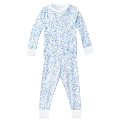 Seaside Two Piece Kids Pajamas