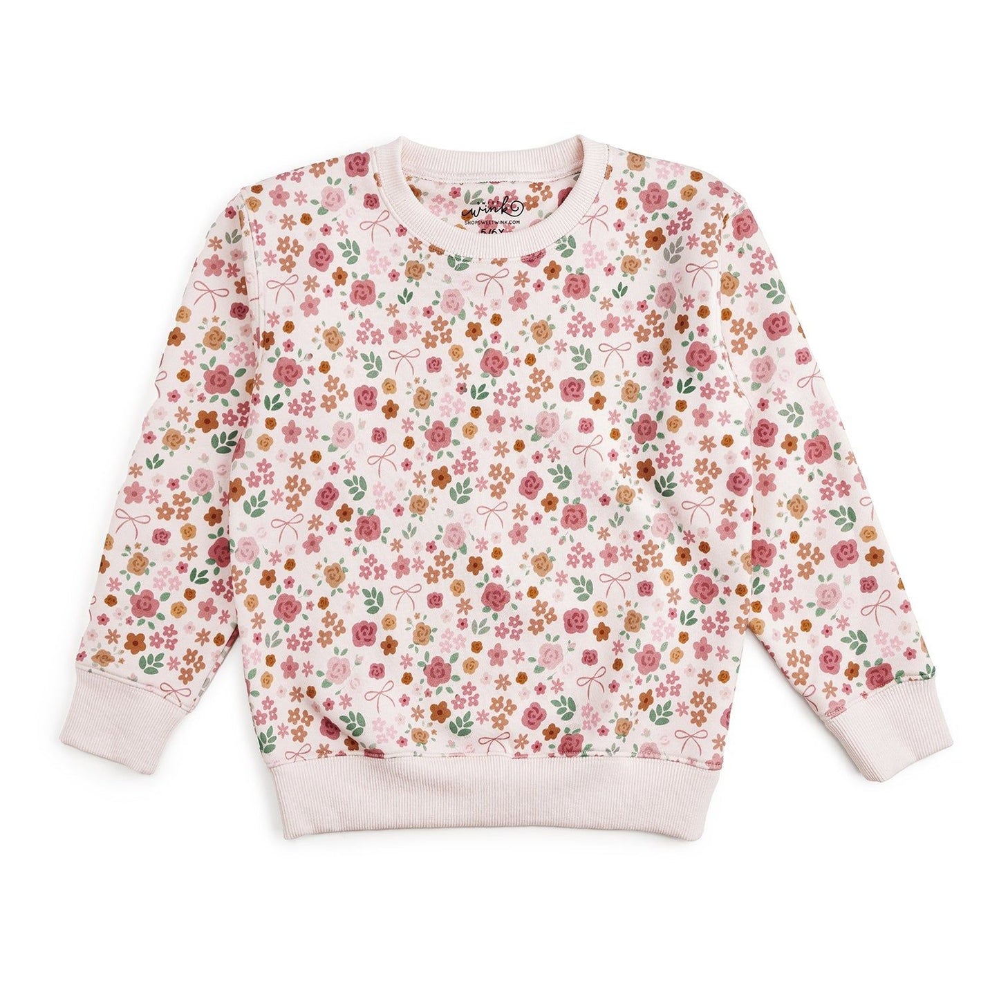 Berry Floral Sweatshirt