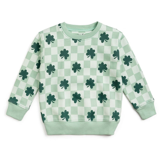 Shamrock St. Patrick's Sweatshirt Sage