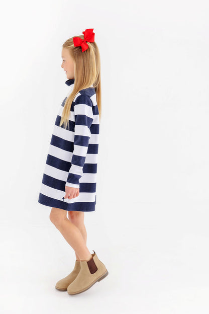 Prepletic™ Finley Funnel Dress Navy