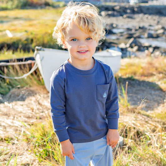 Tisbury Tee-Naval Blue