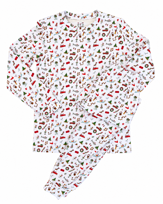 "Nantucket Stroll" Womens Pajama Set