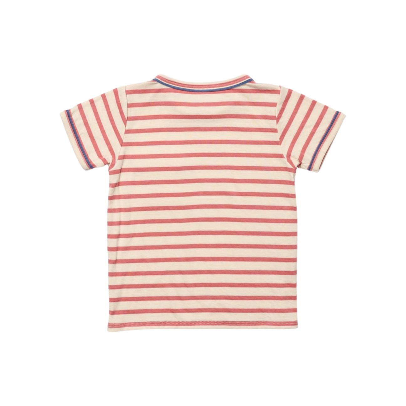 Willie Baby T-Shirt, Nautical Red Stripe