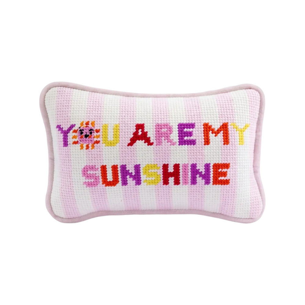 You Are My Sunshine Mini Needlepoint Pillow|13537