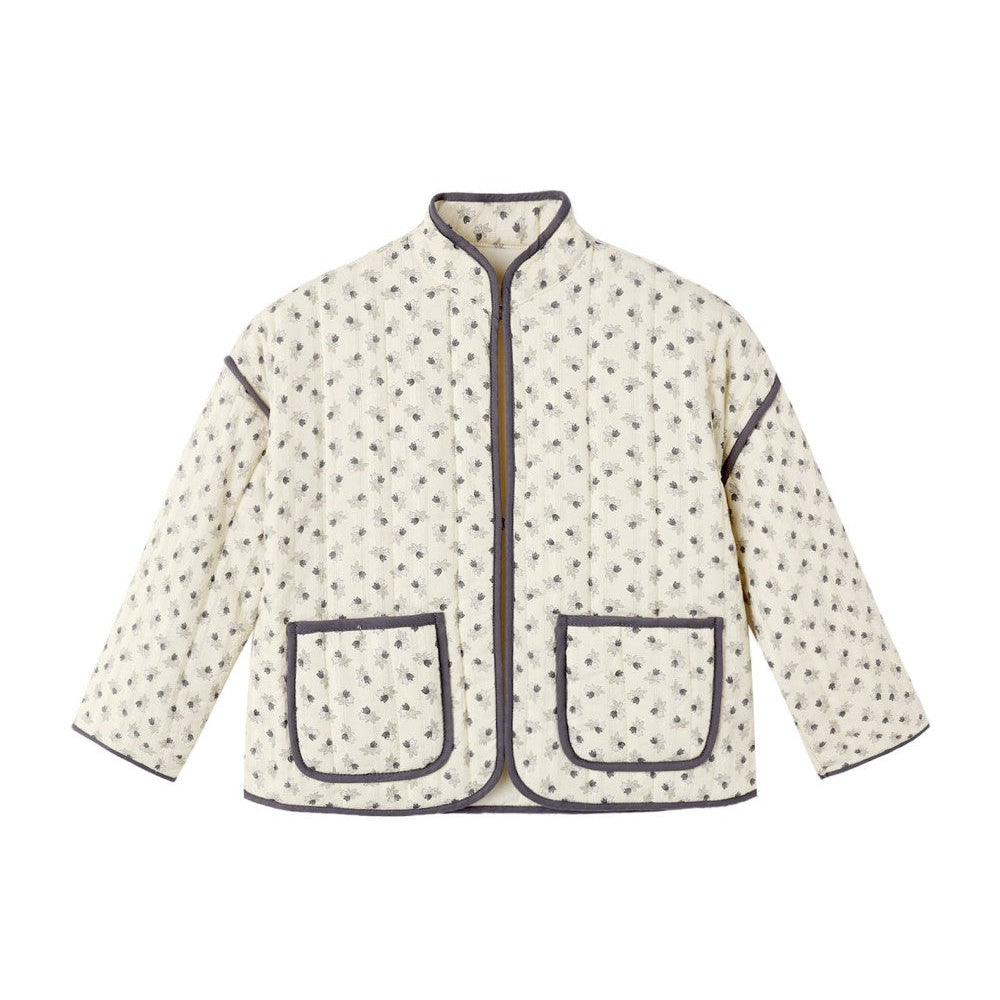 Quilted Jacket Vintage Fleur|11880