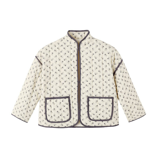 Quilted Jacket Vintage Fleur|11880