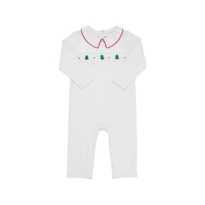Samuel Smocked Romper- Heavy Weight|13155