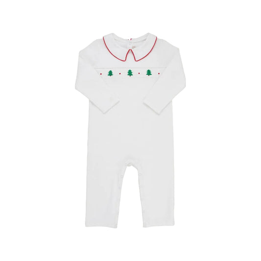 Samuel Smocked Romper- Heavy Weight|13155