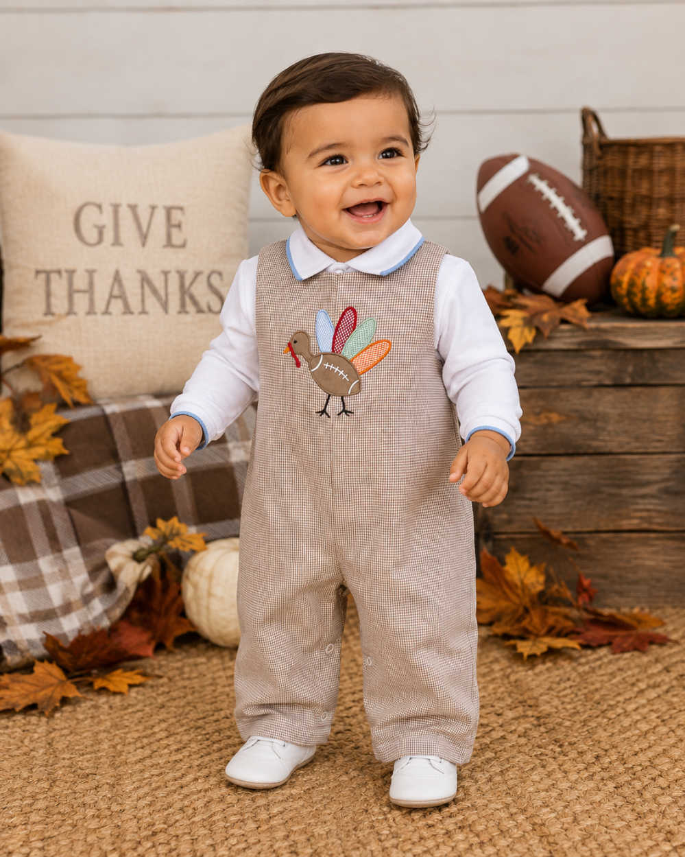 Football Turkey Applique Longall|13289