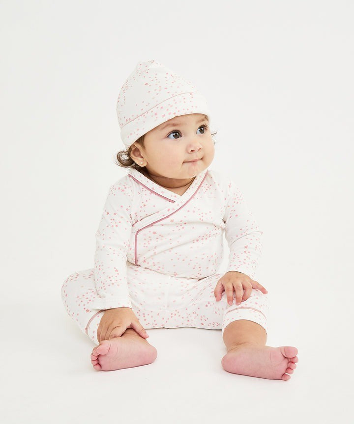 Crossbody One-Piece, Rose Star|9439