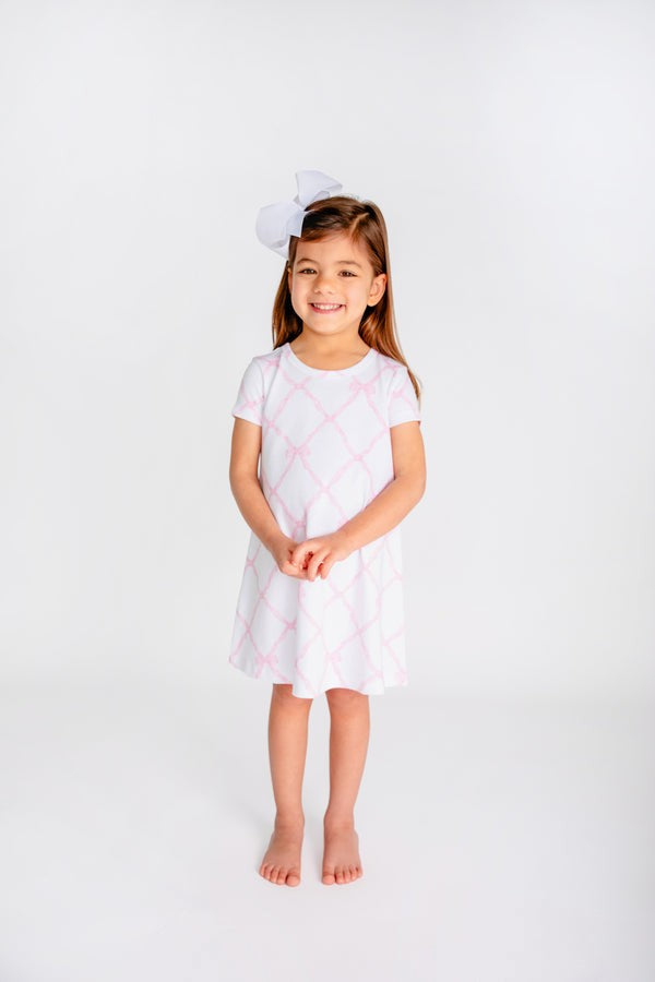 Polly Play Dress Short Sleeve - Belle Meade Bow|11666
