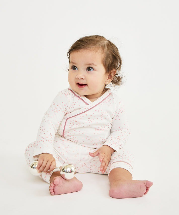 Crossbody One-Piece, Rose Star|9436