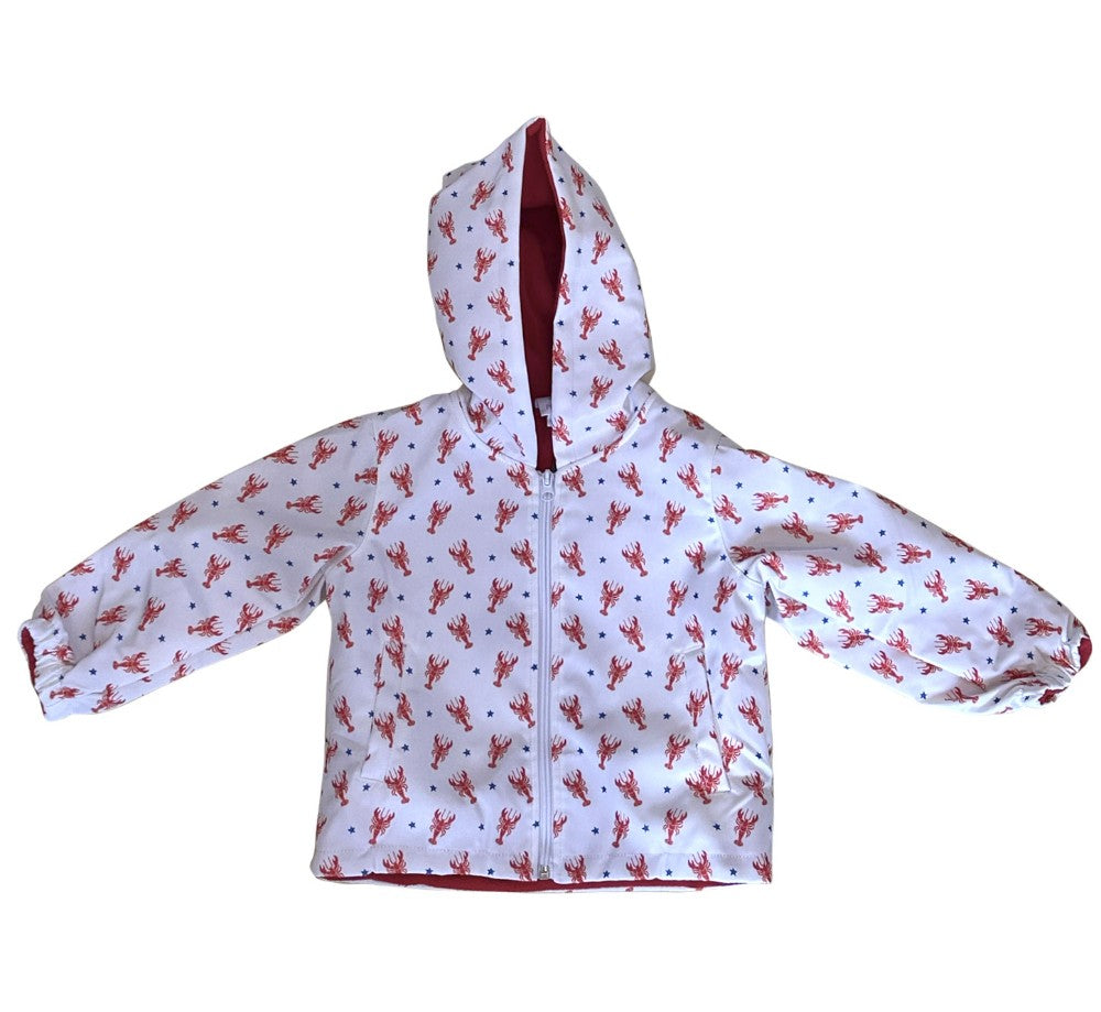Lobsters + Stars Raincoat|10477