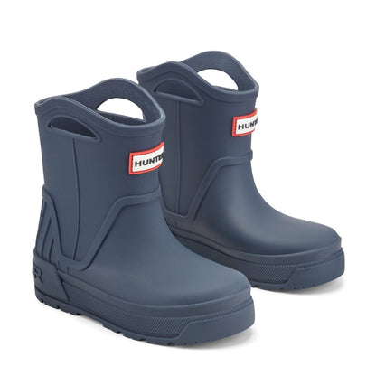 Little Kids Georgey Waterproof Rain Boots Dark Blue|12805
