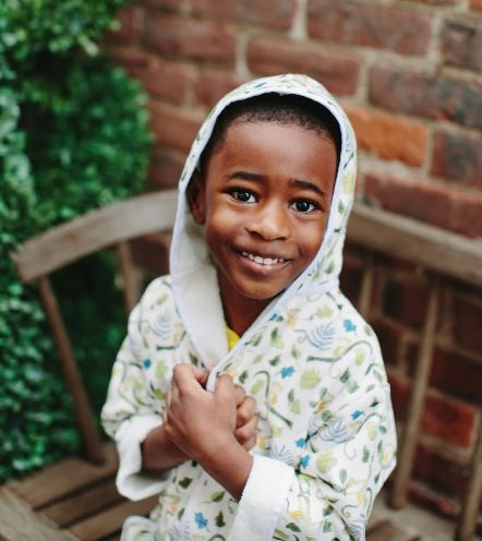 Happy Monkey Bathrobe|7015