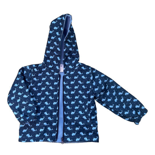 Blue Whale + Waves Raincoat|10507