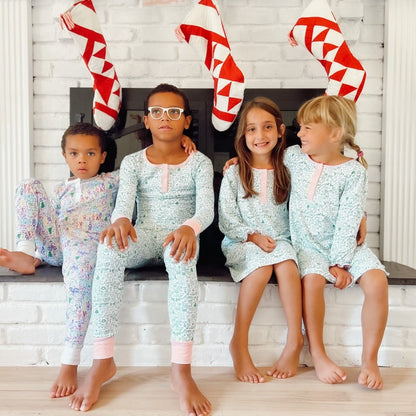 North Pole Kids Henley Pajamas|10316