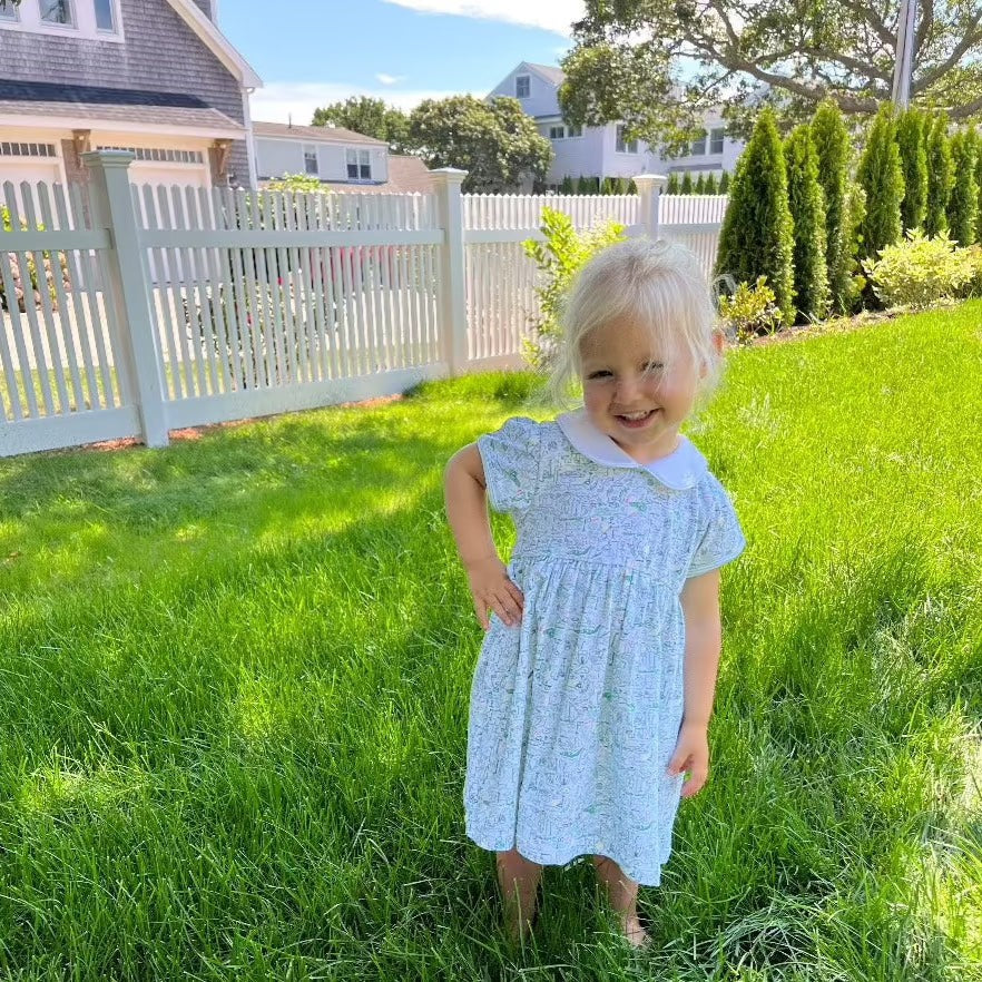 Boats Sally Play Dress|8814