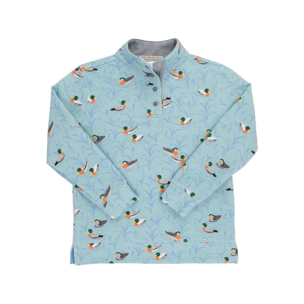 Pendleton Popped Collar - Fine Weather For Ducks with Grantley Gray|11842