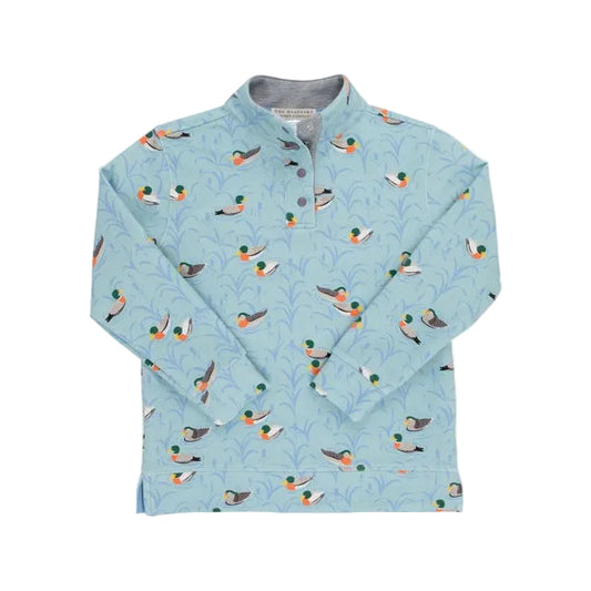 Pendleton Popped Collar - Fine Weather For Ducks with Grantley Gray|11842