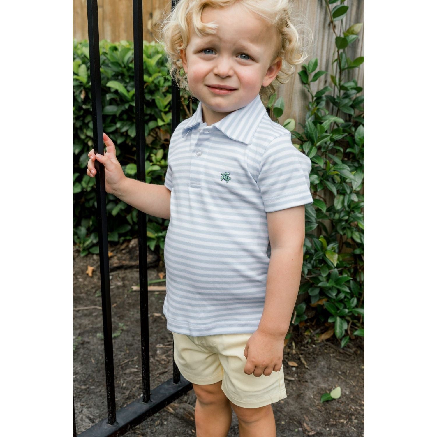Seaside Pull On Short- Canary|8556