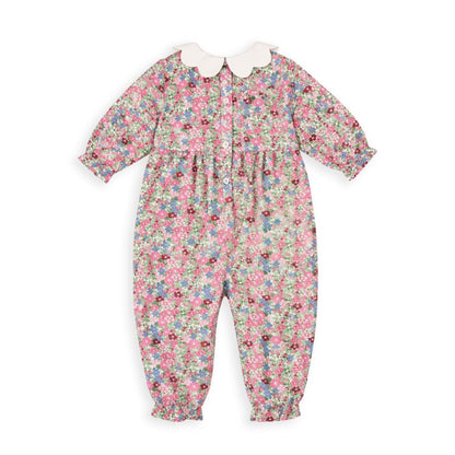 Floral Knit Longall w Flowers|12904