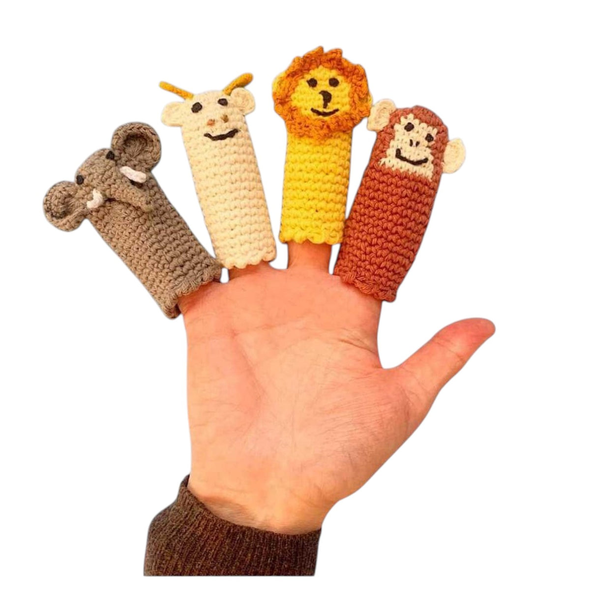 Crocheted Finger Puppets