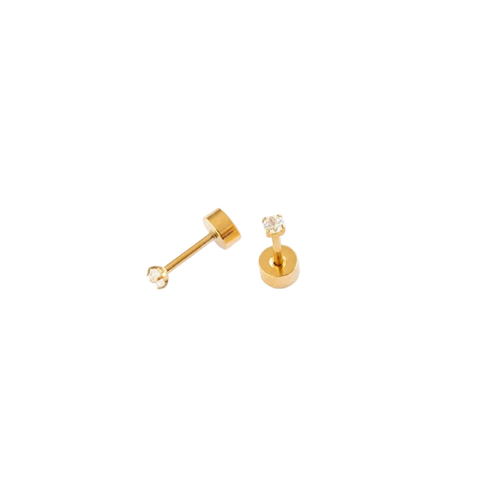 Mini Diamond Earrings|11077