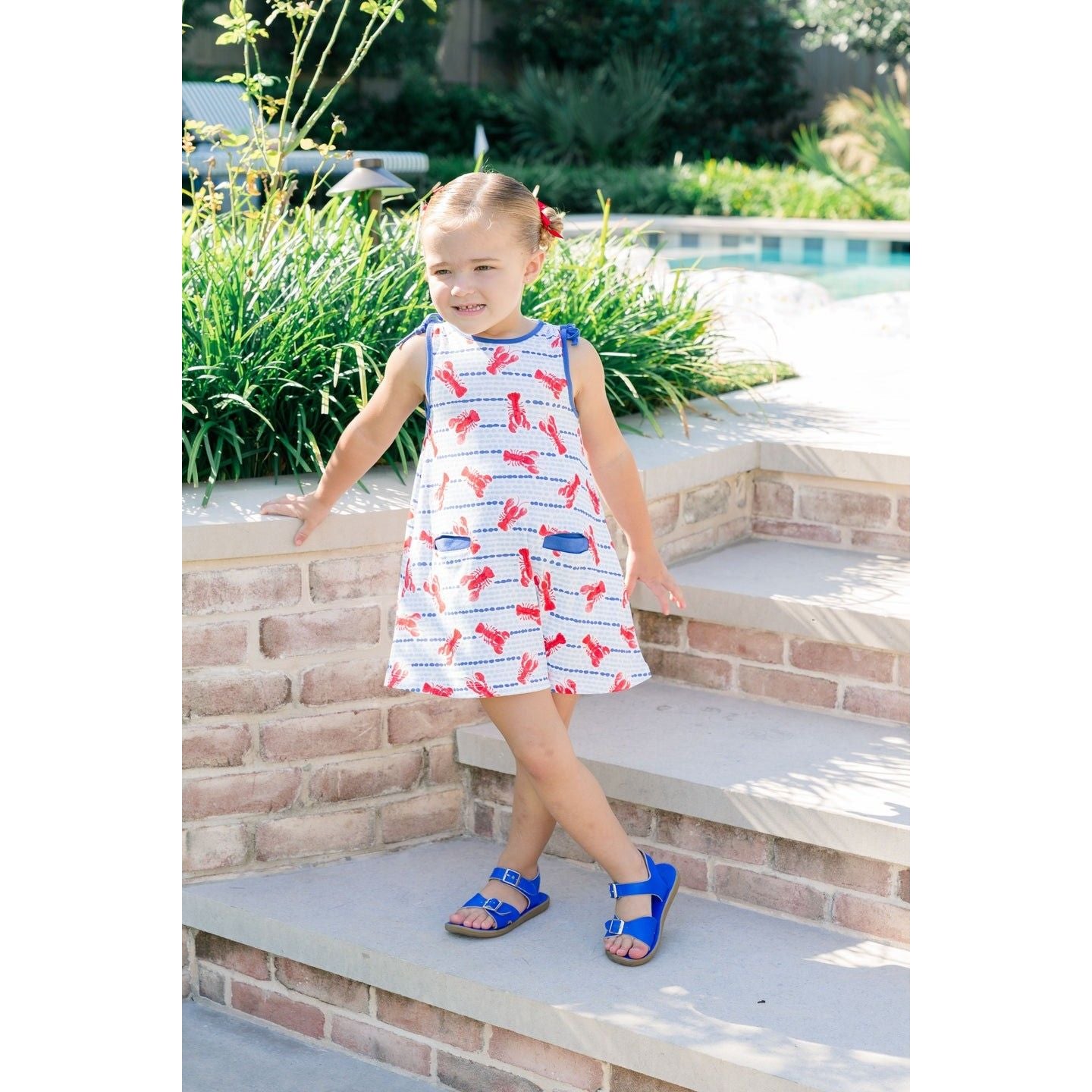 Lobster Sleeveless Dress|10938