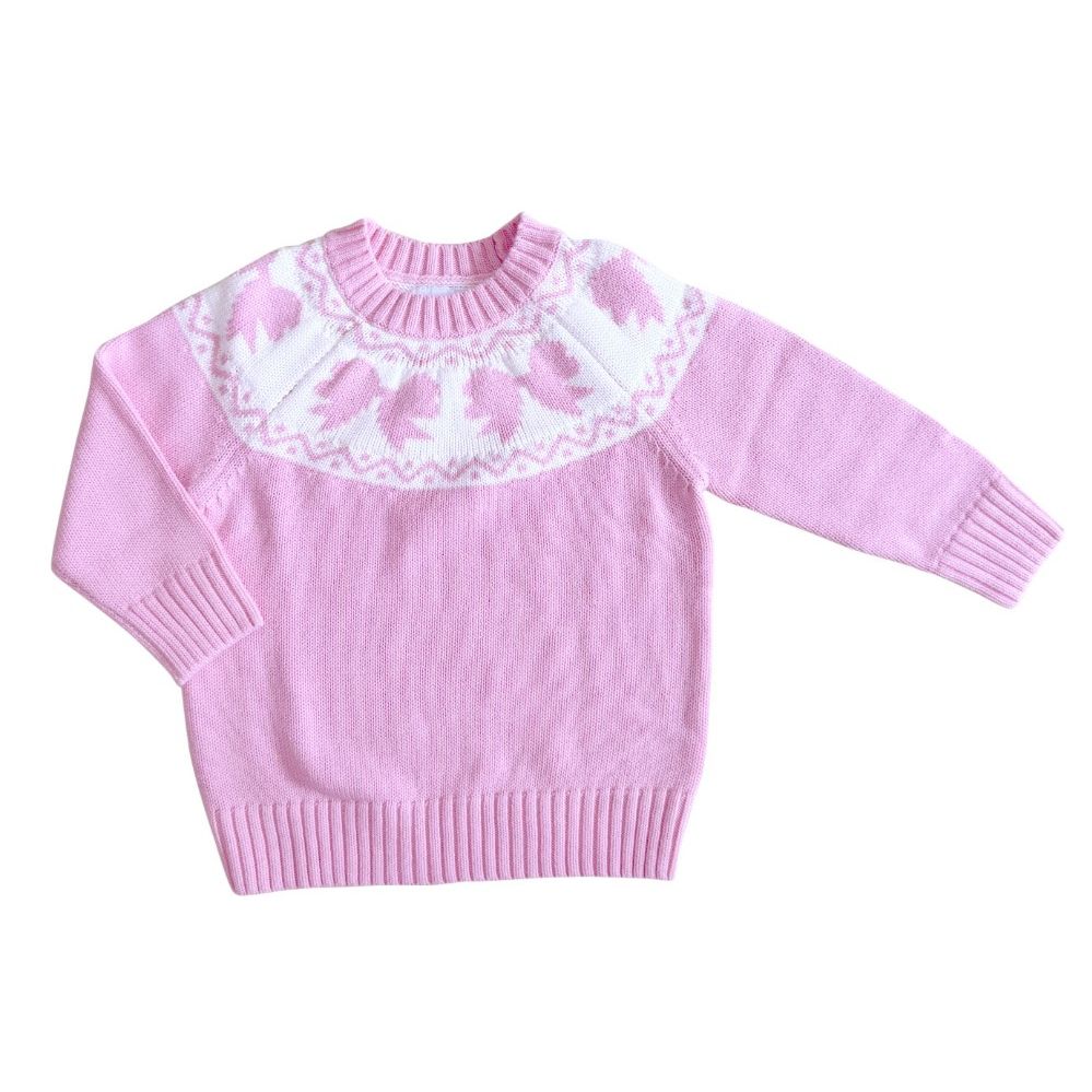 Pink Bow Sweater|9836