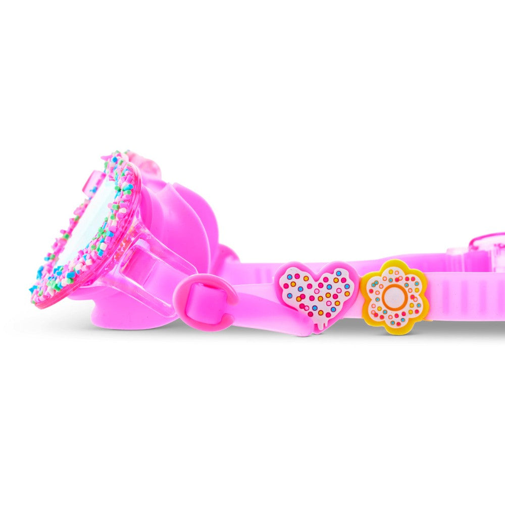 Sprinkle Heart Swim Goggles - Sugar Coated Sweetheart|11241