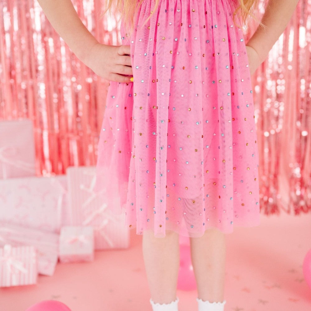 Raspberry Confetti Tutu|12574