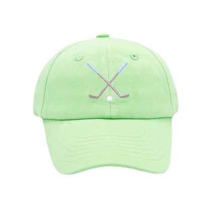 Girls' Golf Clubs Bow Baseball Hat- green|8083
