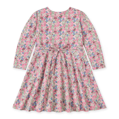 Floral Knit Dress w Flowers|12911