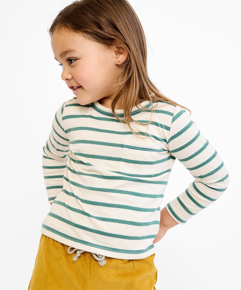Edward T-Shirt, Pine Stripe|9299