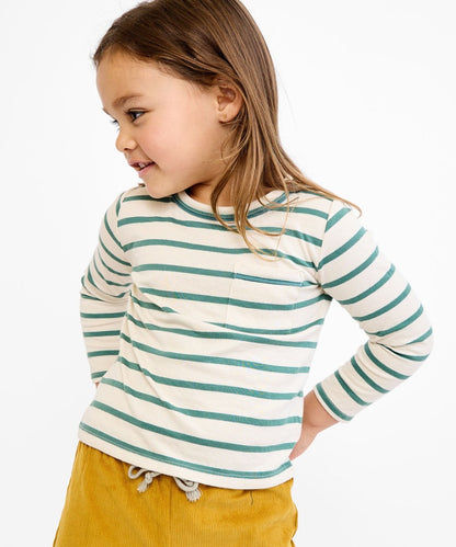 Edward T-Shirt, Pine Stripe|9299