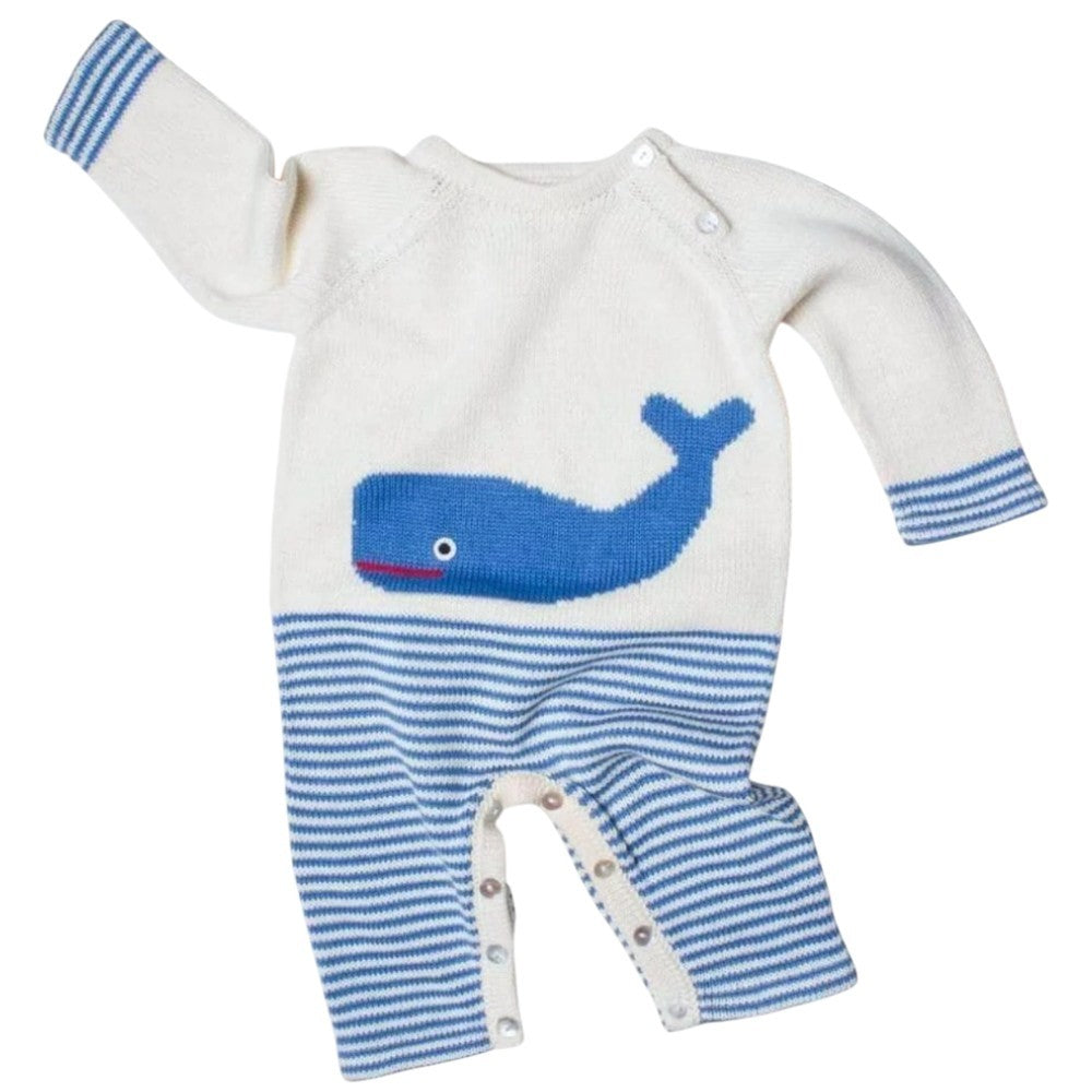 Whale Organic Baby Romper|10166