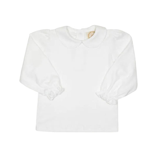 Maude's Peter Pan Collar Shirt & Onesie - Pima LS|11900