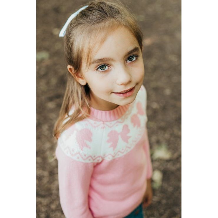Pink Bow Sweater|9644