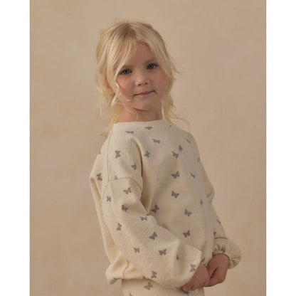 Spongey Knit Set Butterfly Ditsy