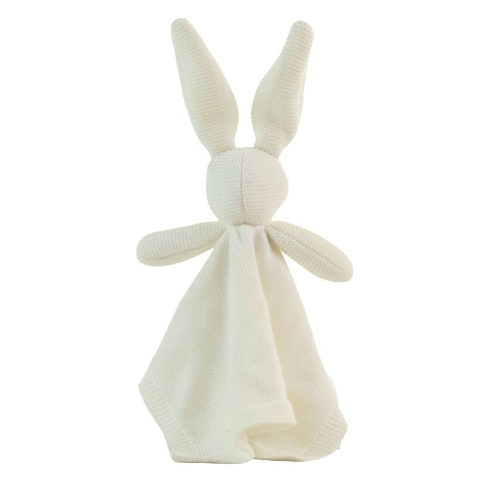 Knit Bunny Lovey in Ivory|11800