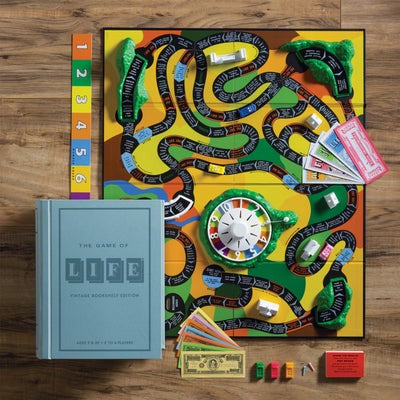The Game Of Life Vintage Bookshelf Edition|12943