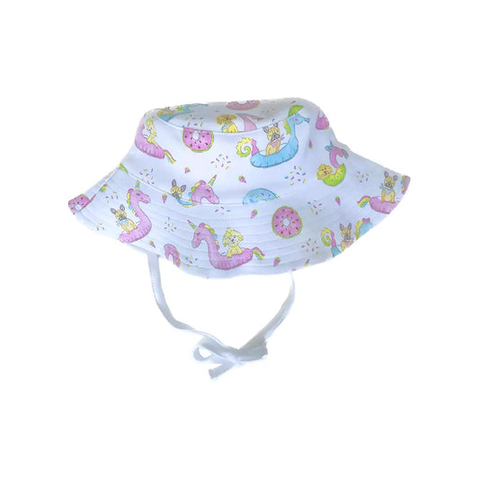 Baby Sun Hat Dog Pool Party