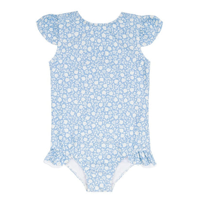 Girls Alpine Fiore Ruffle Cap Sleeve One Piece|10685