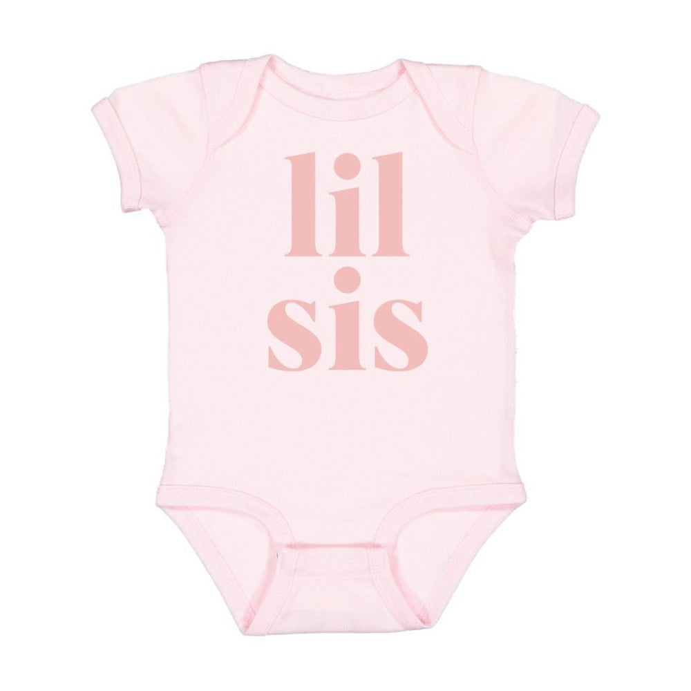 Lil Sis Short Sleeve Onesie|4734