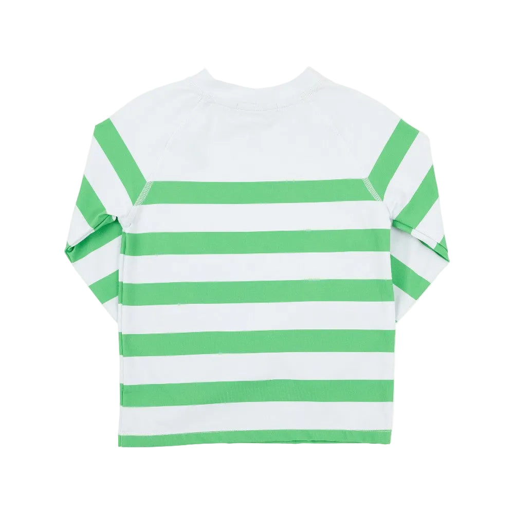 Walker`s Wave Swim Shirt UPF - Grafton Green Stripe/Grafton Green|11724