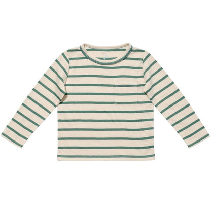Edward T-Shirt, Pine Stripe|9296
