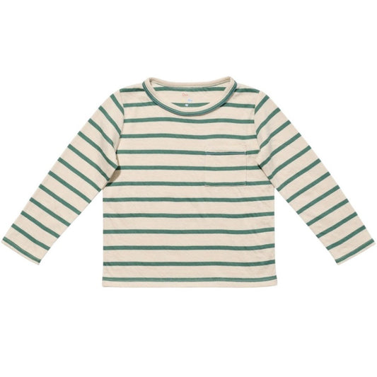 Edward T-Shirt, Pine Stripe|9296