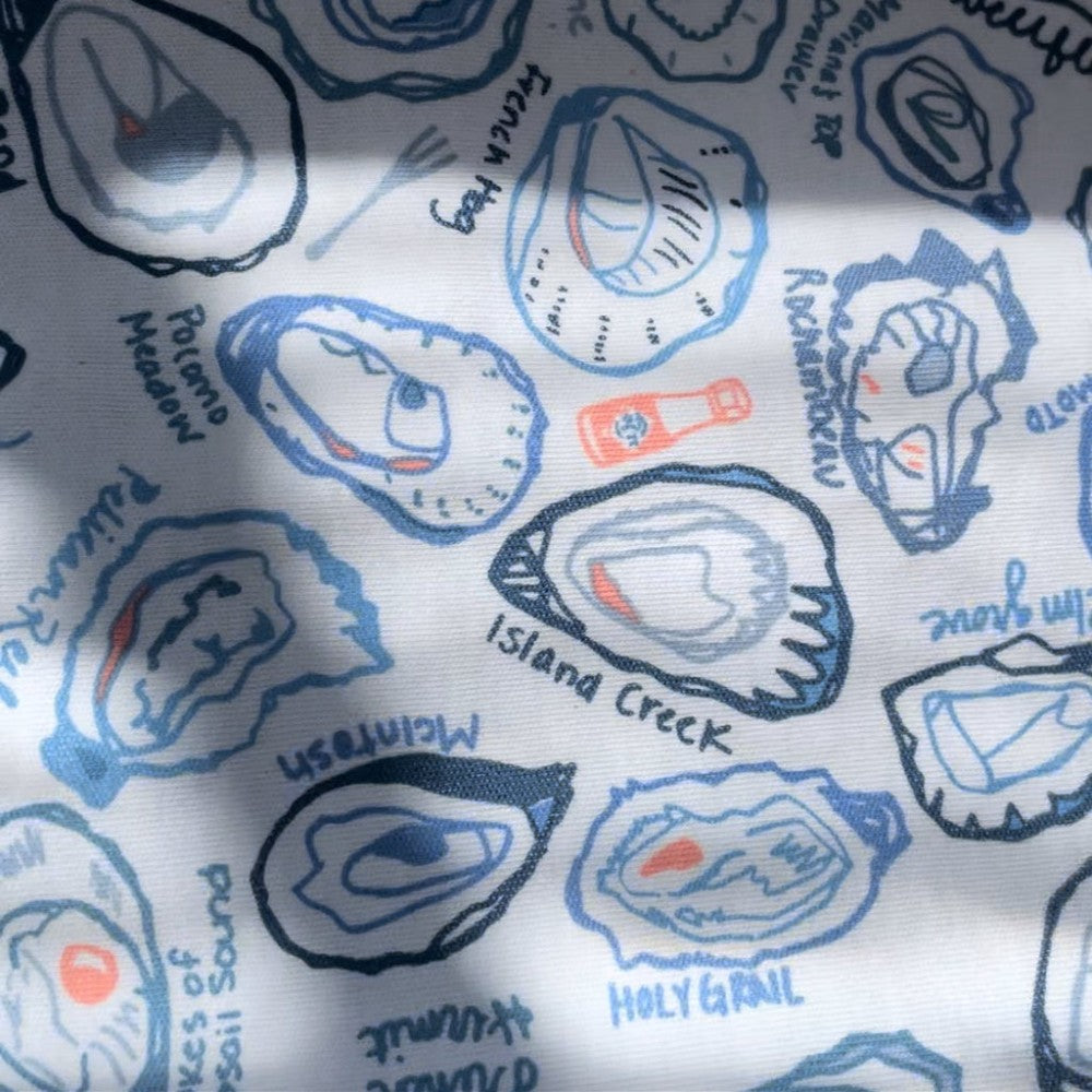 Oysters Two Piece Kids Pajamas - Pearl Blue|7377